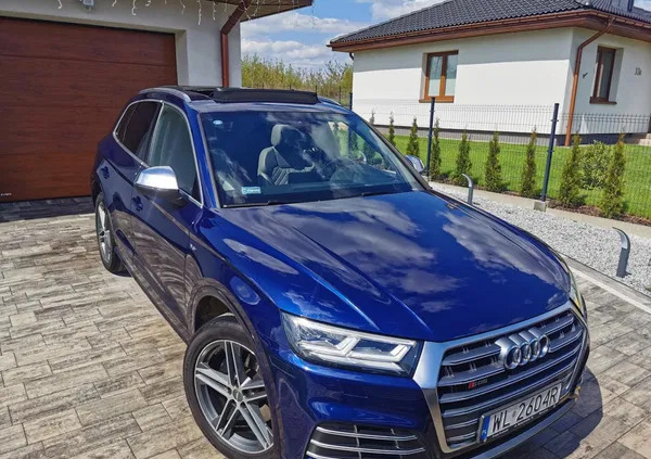 samochody osobowe Audi SQ5 cena 166000 przebieg: 55000, rok produkcji 2018 z Legionowo